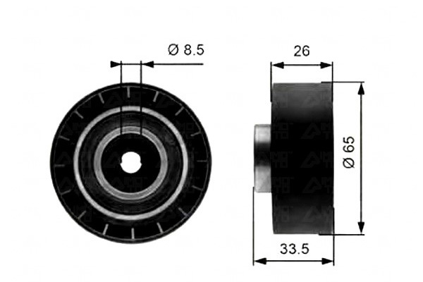 MAPINACZ COURROIE DISTRIBUTION T39057 GATES