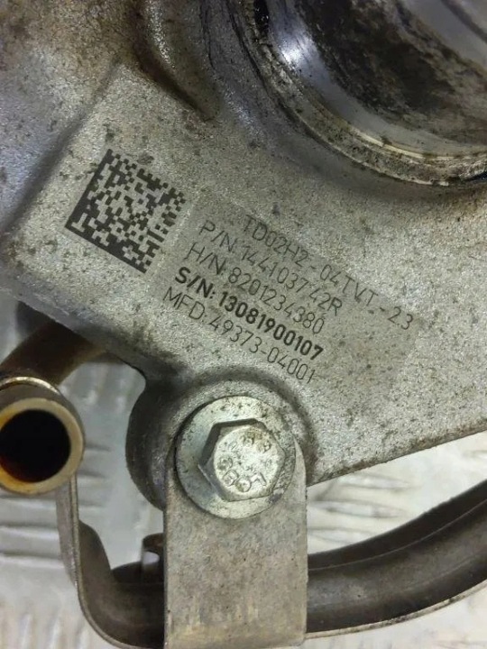 TURBINE RENAULT CLIO IV (BH_) 144103742R 0.9L GASOLINE 66KW 2014