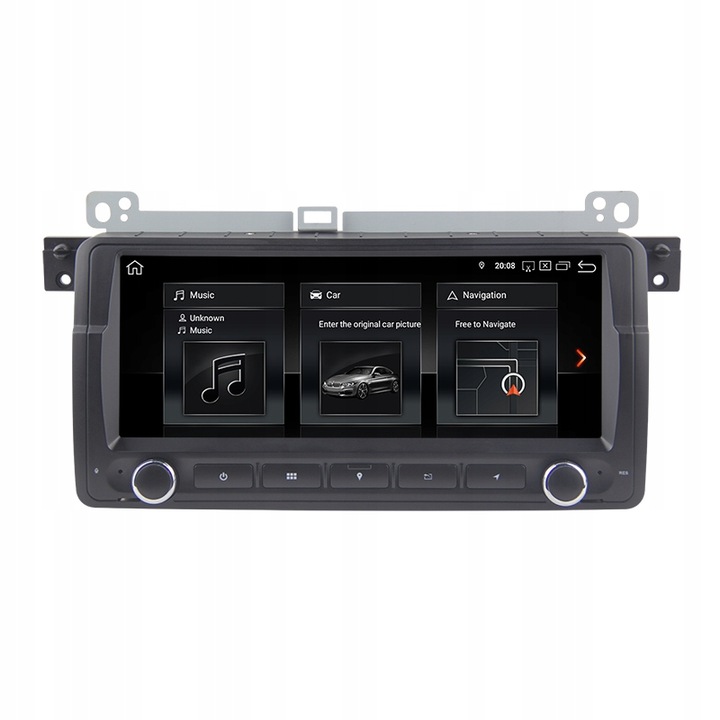 RADIO FM RDS DAB+ FUNIONABILIDAD ANDROID GPS NAWI MP3 MP4 WIFI USB BMW E46 ROVER 75 