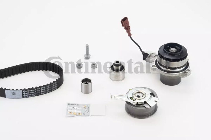 CONTITECH KIT DISTRIBUTION VW 1,6TDI/2,0TDI AVEC POMPE AVEC CAPTEUR