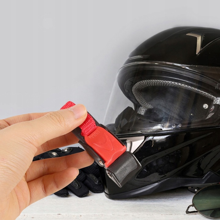 4 PIÈCES UNIVERSEL CASQUE MOTOCYCLETTE SZYBKO ZWALNIAJACY PINCES KLAMROWE