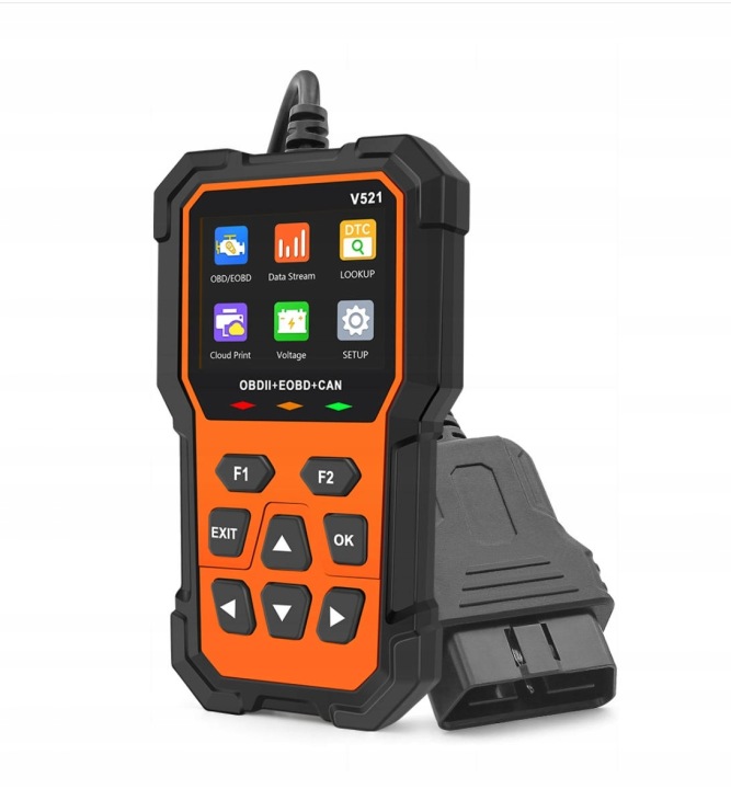 TESTEUR DIAGNOSTIC INTERFACE SKANER OBD2 VÉHICULES VOITURE VOITURES POLONAIS PRO