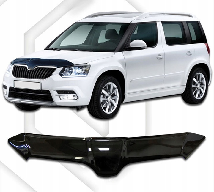 DEFLECTOR DE CAPO PARTE DELANTERA SKODA YETI DE 2013 - 2017 