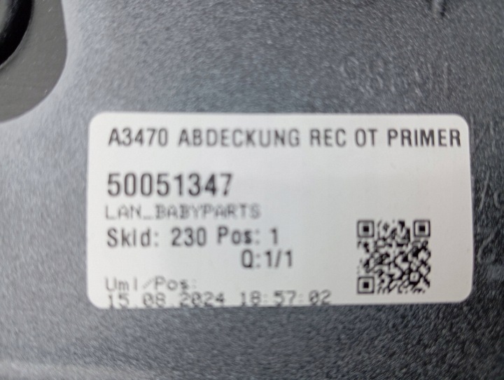 PARE-CHOCS ARRIÈRE ARRIÈRE OPEL ZAFIRA C NEUF ORIGINAL