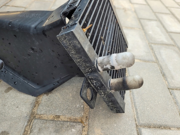 RADIATEUR LATÉRALE SUPPLÉMENTAIRE AUDI RS5 RS4 8W0 8W0121202A 8W0121674D