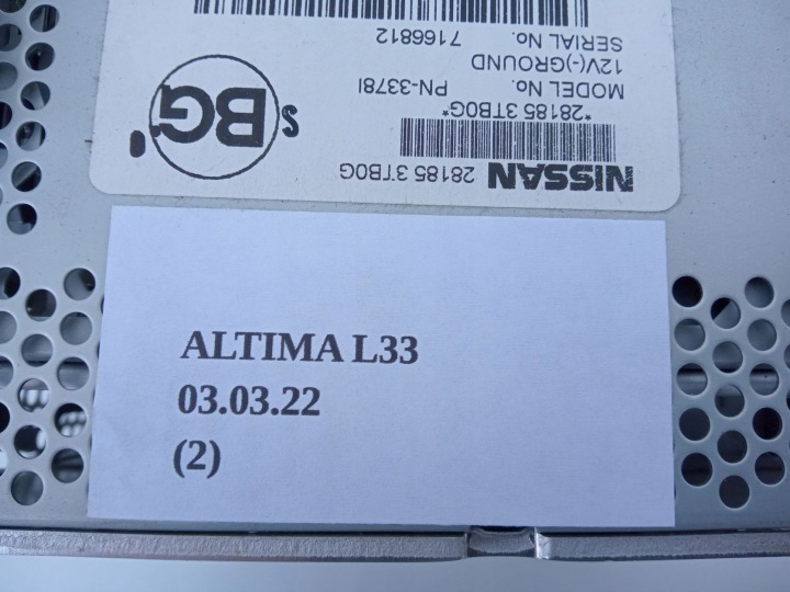 AUTORADIO CD PANNEAU NISSAN ALTIMA L33 13-18