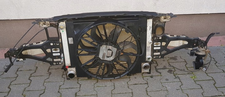 BMW 5 E60 E61 2.5 3.0 D PANNEAU AVANT RENFORCEMENT AVANT POUTRE RADIATEURS JEU