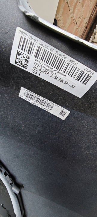 PARE-CHOCS ARRIÈRE AUDI A4 B9 8W LIFT S-LINE AVANT
