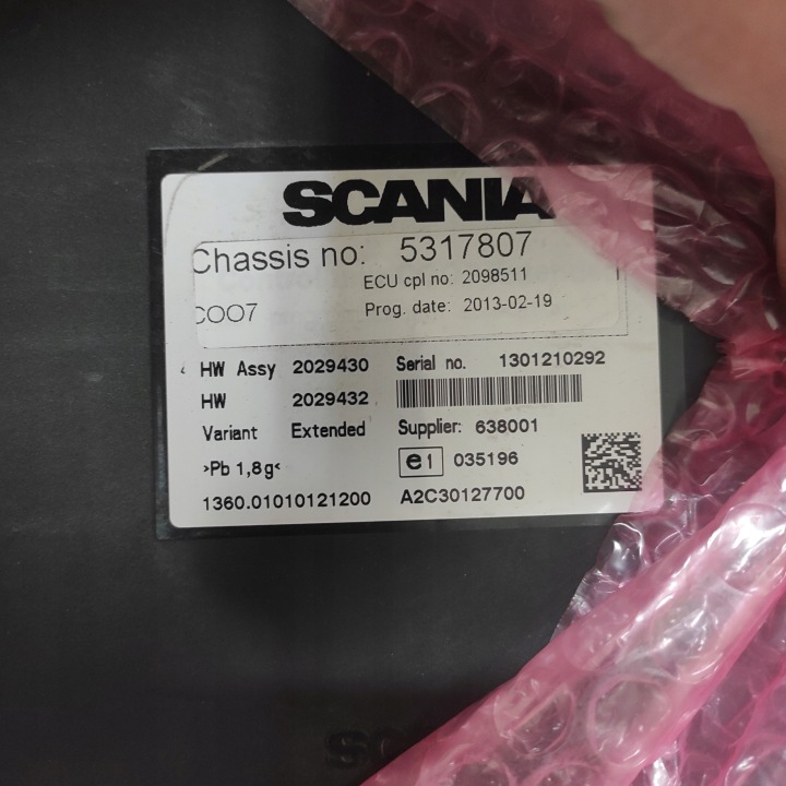 KOORDYNATOR COO7 C007 SCANIA 2547543