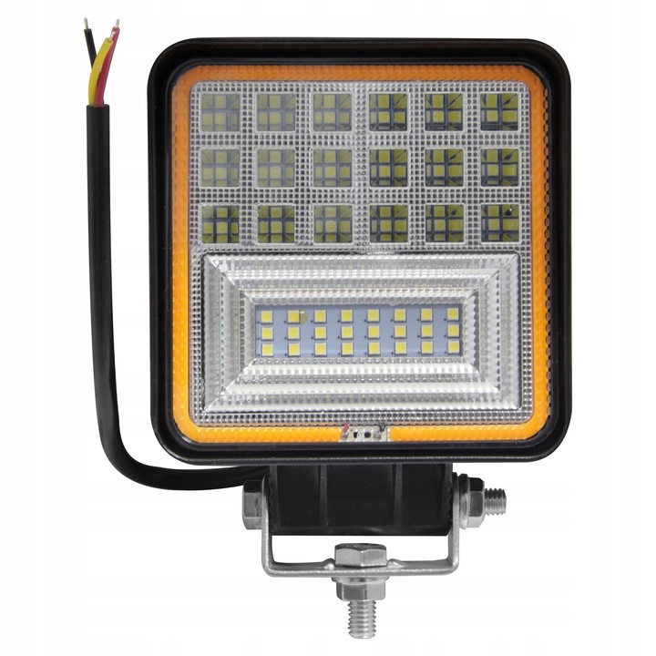 FARO EN FUNCIONAMIENTO 126W DIODO LUMINOSO LED HALÓGENO ANTINIEBLA LUZ DIRECCIONAL 