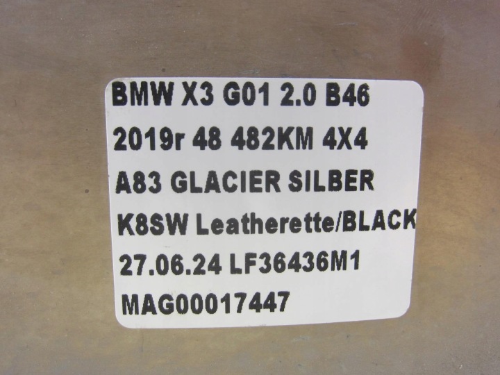 BMW X3 G01 3.0I 2.0I SILENCIEUX FINAL ÉCHAPPEMENT TUYAU CATALYSEUR ENSEMBLE 8488033