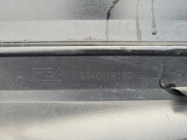 PEUGEOT 308 III PARE-CHOCS DIFFUSEUR SPOILER ARRIÈRE UNIVERSEL 9840114180 1329