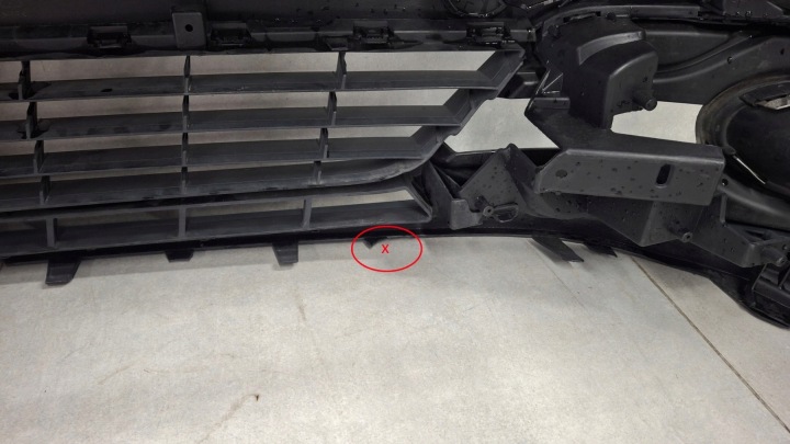PARE-CHOCS AVANT AVANT RENAULT MEGANE 3 III LIFT 14-16