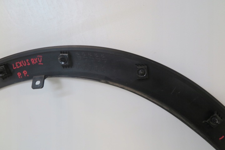 MOULURE PROTECTION REVÊTEMENT GARDE-BOUE DROIT AVANT LEXUS RX V 75601-48080