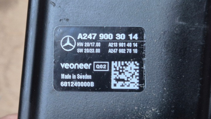 CAMÉRA VITRES AVANT ASSISTANT MERCEDES W177 W247 W243 OE A2479003014 NEUF