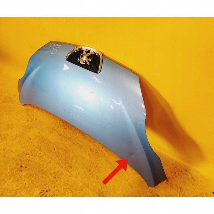 CAPOT COUVERCLE MOTEUR PEUGEOT 107 3 PORTIÈRE LAK. KMN NR498