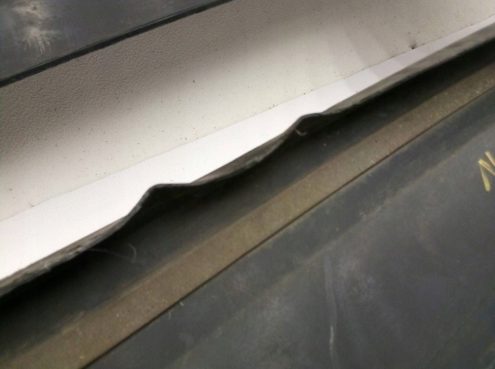 AUDI Q3 F3 2018 83A807521D MOULURE PARE-CHOCS ARRIÈRE DIFFUSEUR