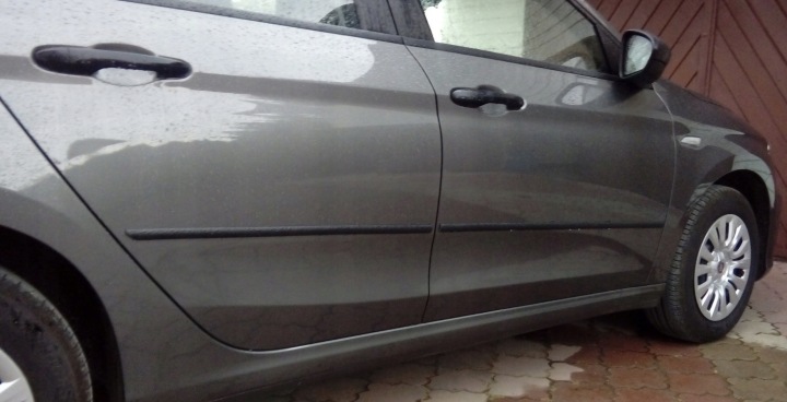 KIA SORENTO II 2009-15 BAGUETTES NOIR LATÉRAL PORTES
