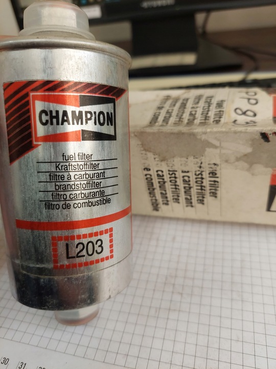 CHAMPION PP 833 FILTRO COMBUSTIBLES 