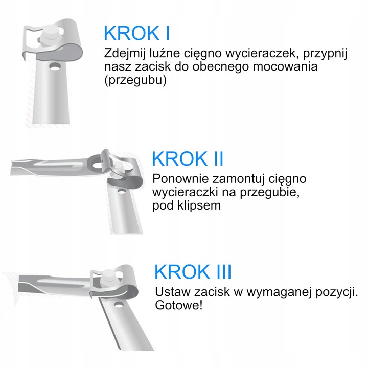 NISSAN MICRA K11 K12 MECHANISM WIPER BLADES ROD BLASZKI CLAMPS 