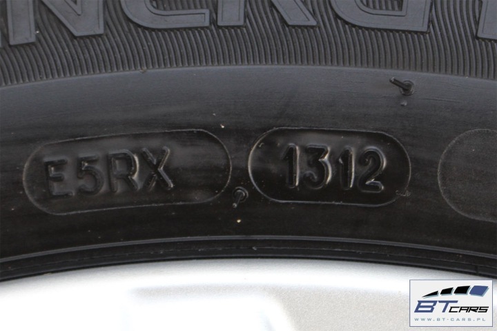 VW GOLF 7 VII SPORTSVAN JANTES 16 PNEUS ÉTÉ ROUES JANTE 5G0601025A 6,5J*16H