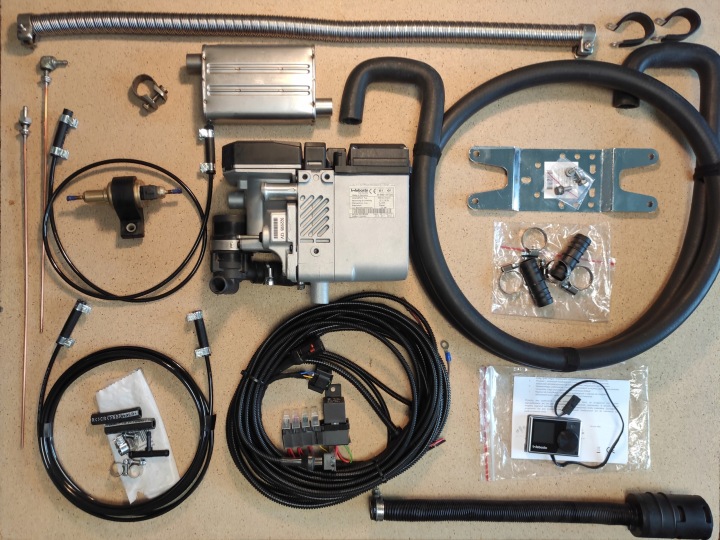 WEBASTO DIESEL MULTICONTROL CAR KIT VERS VOITURE THERMO TOIT OUVRANT C 12V 5 KW ANALOG