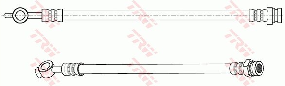 FIL DE FREIN FLEXIBLE TRW PHD1142