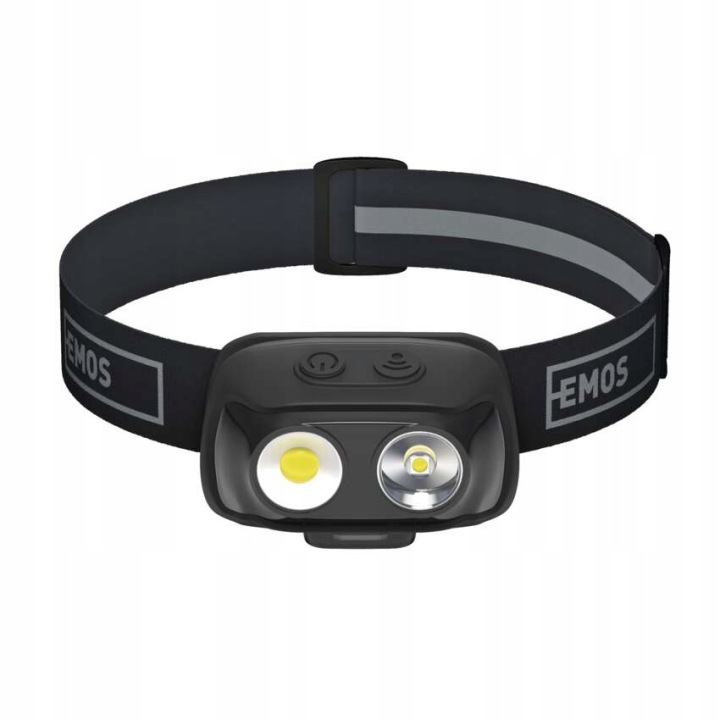 LAMPE DE POCHE AVANT LED COB P3542, 500LM, 130M, LI-POL 1200MAH EMOS P3542