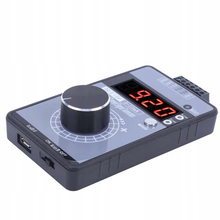 GÉNÉRATEUR SYGNALU AFFICHEUR 4 CYFRY POUR PLC; INTERFACE DC 0-10V 0/4-20MA