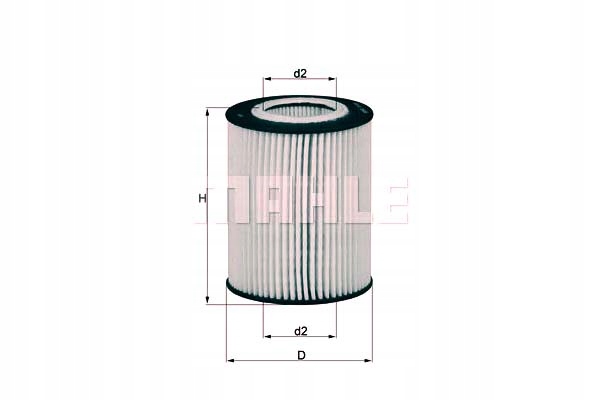 FILTER OILS MAHLE 4G7V6744AA LR001419 30750013 ALO photo 1 - milautoparts-fr.ukrlive.com