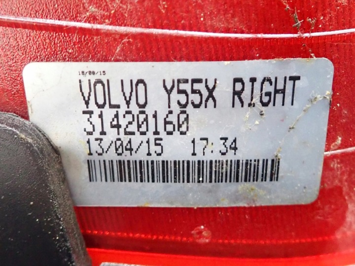 PARE-CHOCS ARRIÈRE ARRIÈRE COMPLET ORIGINAL FAISCEAU DE CÂBLES 4XPDC VOLVO V40 II 31283760