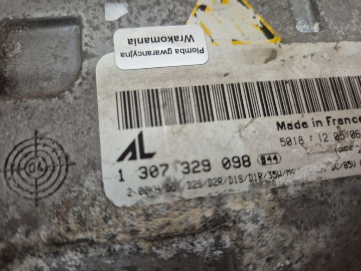 VOLVO V50 I 03-11 2.0D UNIVERSEL CONVERTISSEUR 1307329098