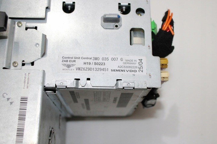 NAVIGATION RADIO MONITEUR OE BENTLEY CONTINENTAL GT 3W0 3W0035007G EUROPE