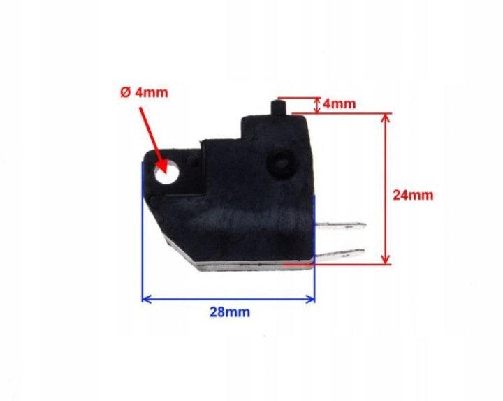 CAPTEUR PIED FREIN TARCZOWY GAUCHE 125 GY6 4T