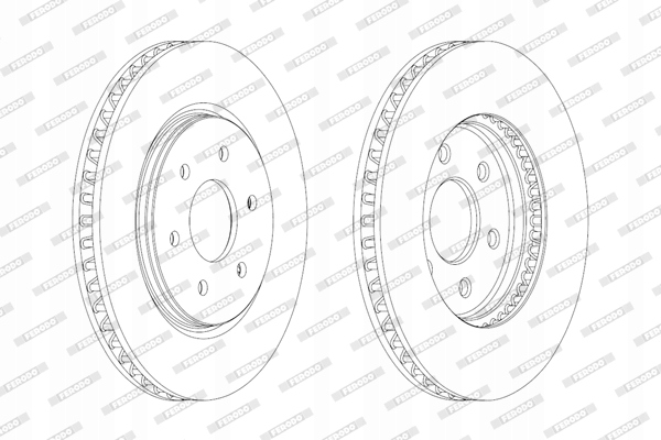 DISCOS ZAPATAS PARTE DELANTERA FERODO OPEL INSIGNIA A 