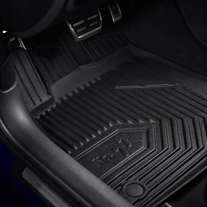 RUBBER SET MATS I MAT AUDI A4 B8 2007-2015 SEDAN photo 2 - milautoparts-fr.ukrlive.com