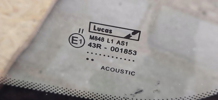PARE-BRISE AVANT AVANT PEUGEOT EXPERT III 43R-001853