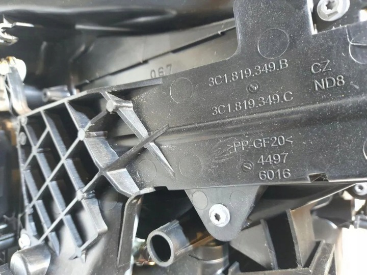CHAUFFAGE VW PASSAT B7 (362) 3C1820308 2.0L GASOLINE 2015
