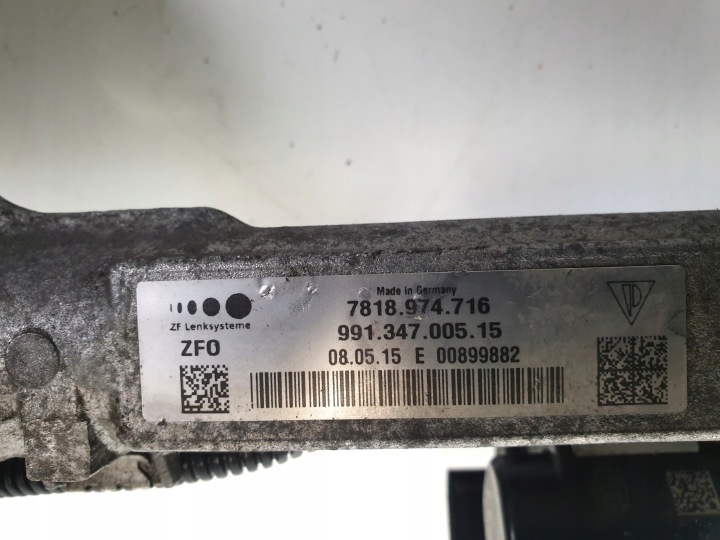 PORSCHE 991 911 CRÉMAILLÈRE DE DIRECTION 99134700515
