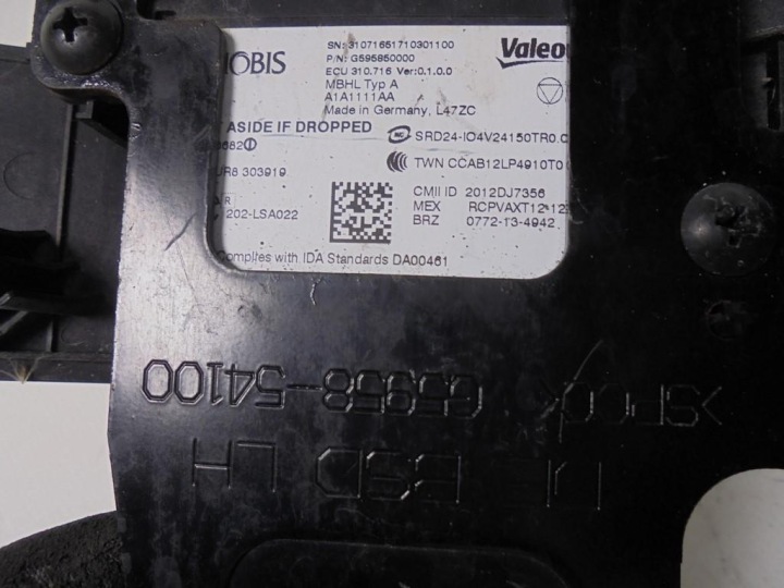 CAPTEUR MORT ZONES MODULE RADAR GAUCHE 95811-G5000 G5958-79100 KIA NIRO 17R