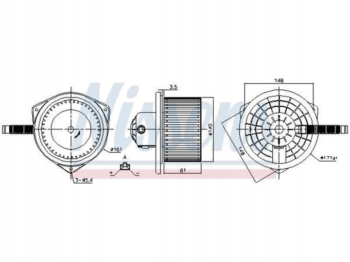 MOTOR SOPLADORES MITSUBISHI ASX 10- OUTLANDER II 06-12 LANCER VIII 07-15 