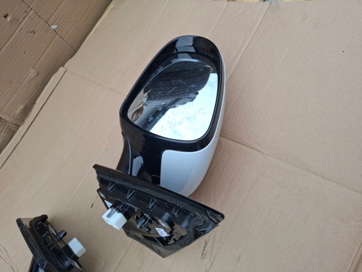 KIA SPORTAGE IV 4 LIFT 15- 18- 10PIN RÉTROVISEUR GAUCHE DROIT DÉMONTAGE ND BLANC