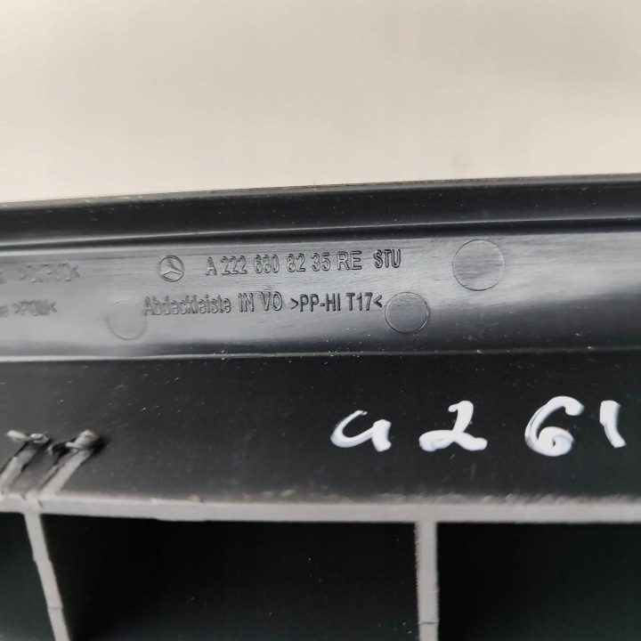 MERCEDES-BENZ AVEC C217 2015 DROITE CÔTÉ PROTECTION BAGUETTES AVANT