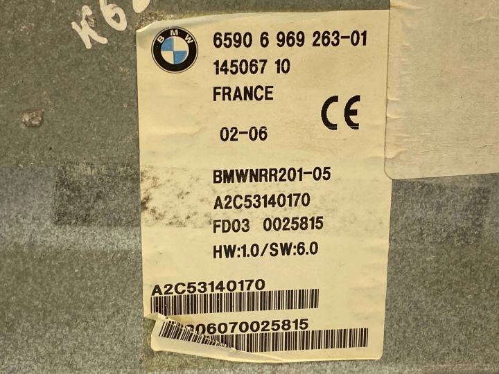 BMW X5 E53 LECTEUR DE CARTE NAVIGATION 6969263