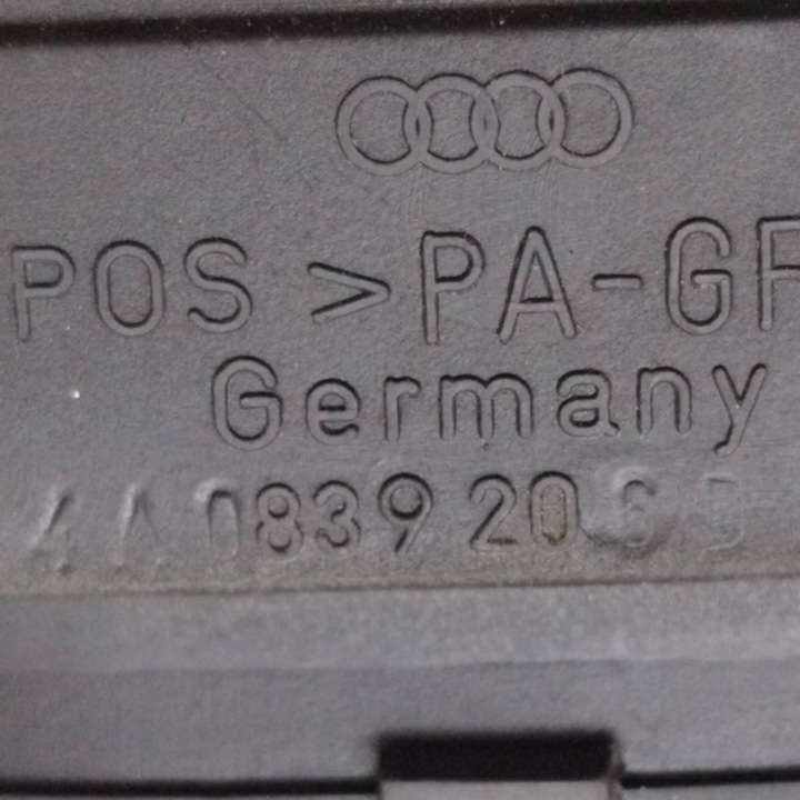 1995 AUDI 80 90 S2 B4 POIGNÉE EXTÉRIEUR ARRIÈRE 4A0839206D
