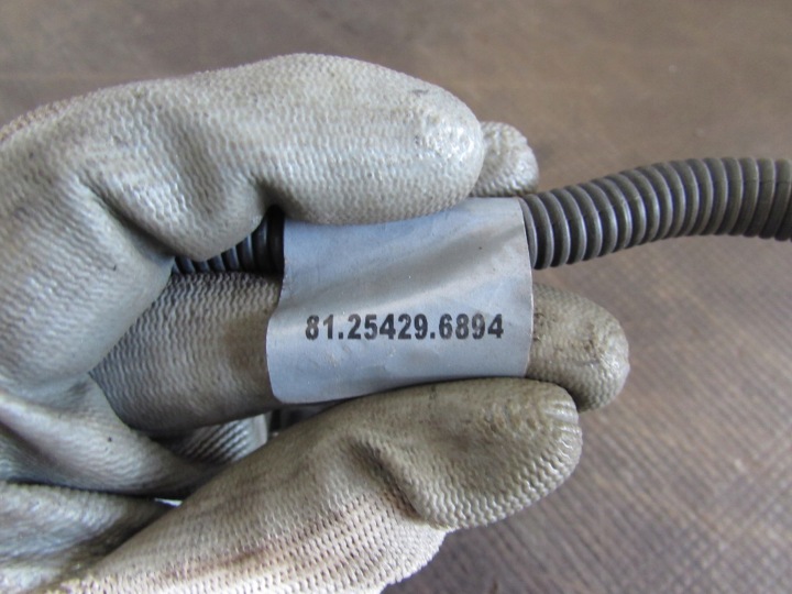 CAPTEUR FAISCEAU DE CÂBLES USURE PLAQUETTES 81254296894 MAN TGX EURO 6 12-17 R.