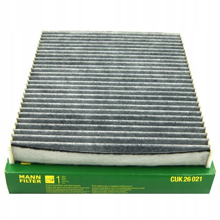 MANN-FILTER CUK 26 021 FILTRE VENTILATION ESPACES PASAZERSKIEJ