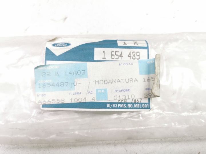 MOULURE GAUCHE ARRIÈRE FORD FIESTA 1989-1996 (CX) OE 1654489