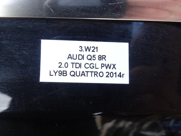 PORTES GAUCHE AVANT GAUCHE AVANT LY9B AUDI Q5 8R 08-16R
