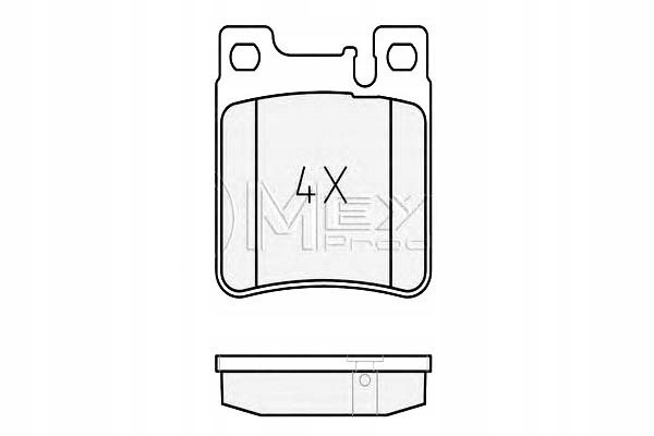 PADS HAM. DB T. W210 C200-320 95- 